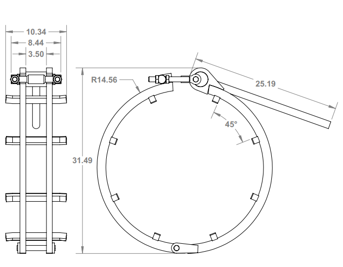 24 Standard Clamp   0000401 24 Standard Clamp 